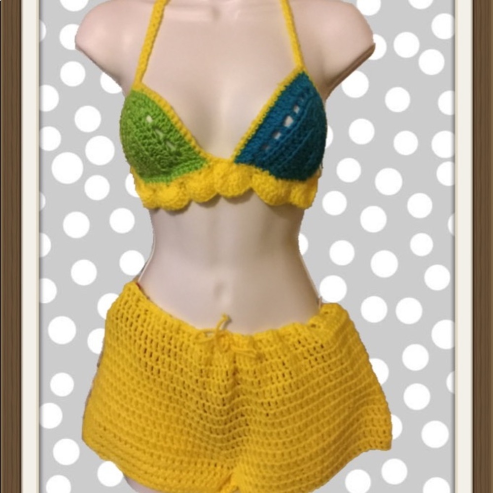 Handmade beach suit